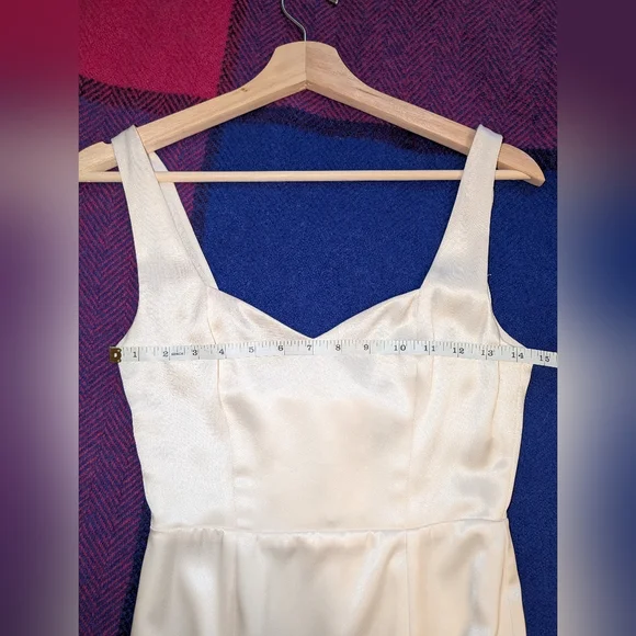 Reformation Payton Satin Dress Wedding Bridal - Picture 11 of 12